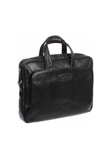 Deri Siyah Laptop Evrak Çantası 246 60-132786 Siyah