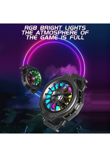 Didadodo Hızlı Soğutma Ve Sessiz Çalışma Güçlü Performans Taşınabilir Telefon Soğutucu Pedi - 67-88mm Uyumlu