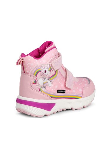 Buckhead Unicornie Buck3033-bh009 Işıklı Su Geçirmez Çocuk Botu - Pembe Pembe
