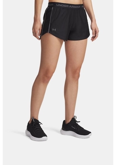 Under Armour Tech Play Up Kadın Şort 1389882-001 Siyah