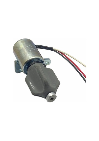 12v Stop Selenoidi Yan Ayaklı L Tipi-sağ Ayak Cummıns