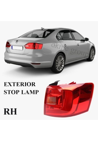 Jetta 2011-2014 Model Arası Uyumlu Sağ Dış Stop Lambası