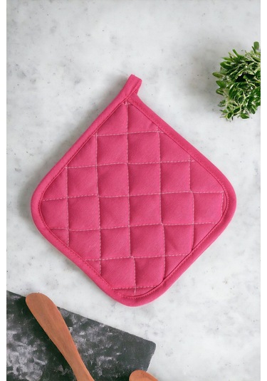 Yanmaz, Isıya Dayanıklı Fırın Tutacağı 2 Tutacak Fuşya