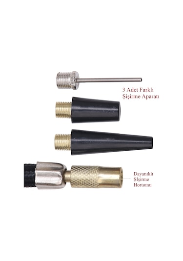 Reidan Lastik Pompası Araç Oto Kompresörü Lastik Şişirme Metal