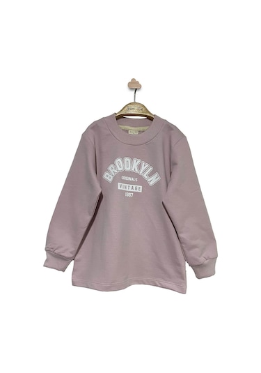 Yami Mia Baskılı Sweatshirt Mor