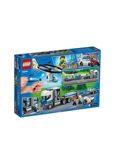 LEGO® City 60244 Polis Helikopteri Nakliyesi 317 Parça
