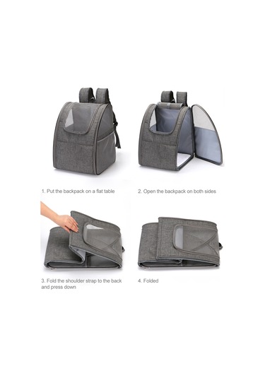 Fosenze Taşınabilir Evcil Hayvan Çantası - Yan Cepli, Havalandırmalı, Kedi Ve Küçük Köpekler İçin Çok Renkli