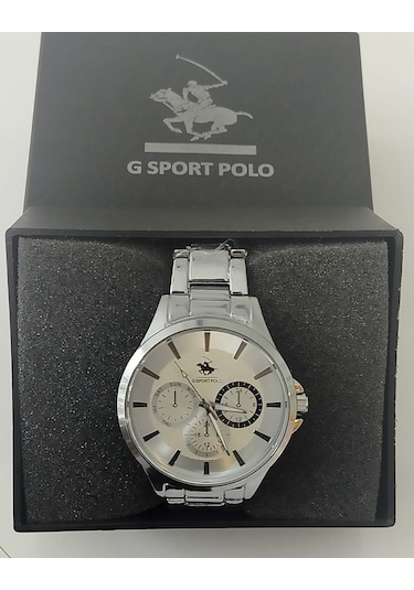 G.sport Polo Erkek Kol Saati Beyaz