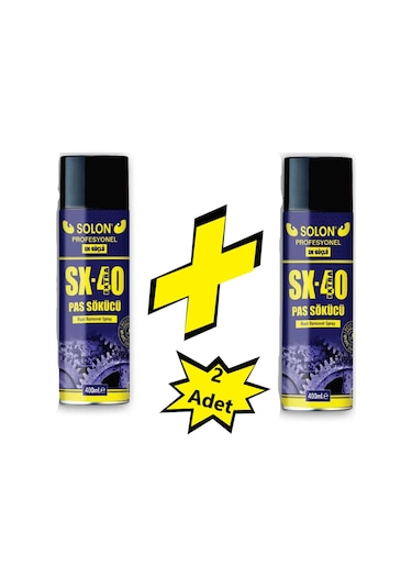 Solon SX-40 Extra Pas Sökücü 400 ML 2 Adet