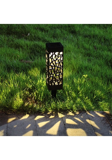 Güneş Enerjili Çim Lambası Güneş Bahçe Işık Açık Yol L6426w-6