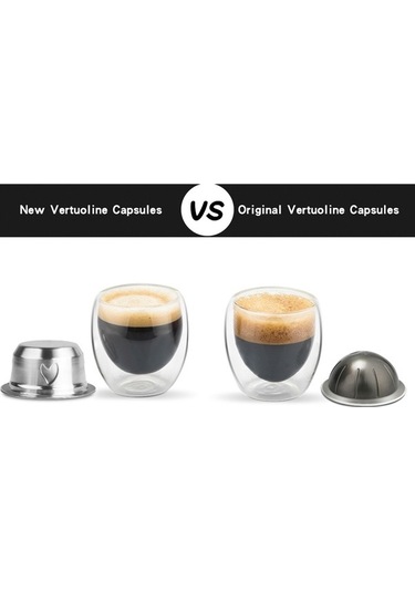 Dancemonkey Paslanmaz Çelik Dolce Gusto Kahve Presi - 41mm Yeniden Doldurulabilir Kapsül Basma Aleti Gümüş Gümüş