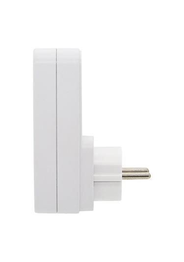 Wezone Eu Standartlı Zaman Kontrollü Usb Çevirici: 2.1a Usb Portlu, 16a Yük Kapasitesi, Akıllı Elektrikli Cihaz Gönüllüsü