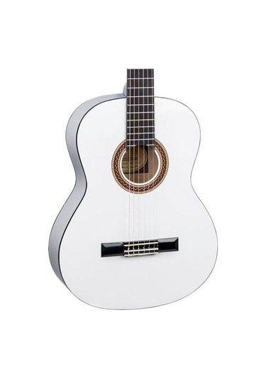 Valencia Vc104Twt Klasik Gitar 4/4 Beyaz Sap Çelikli + Kılıf + P