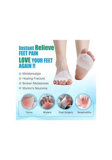 3b Trend Silikon Ayak 5 Parmak Ayırıcı Koruyucu Ayak Parmak Gömleği Geçmeli