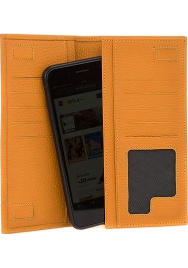 Bilik Deri Camel Rölax Deri Unisex Portföy & Clutch Çanta Ar05 7