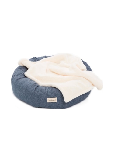 Pet Comfort Lodix Dante 01 Kedi ve Köpek Battaniyesi 50 x 70 CM Beyaz