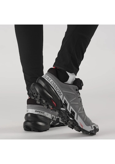 Salomon Speedcross 6 Erkek Patika Koşu Ayakkabısı GRİ Gri