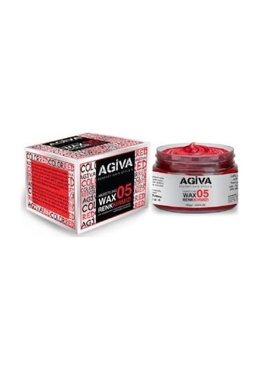 Agiva Hairstyling Color 05 Wax Kırmızı 120 G