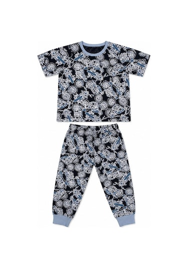 Siparisbox 2-3 Yaş Erkek Çocuk Pijama Takımı Çok Rekli