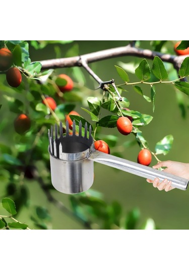 Küçük Meyveler İçin Meyve Seçici Bahçe Ekipmanları Hasat Jujube Toplama Aracı