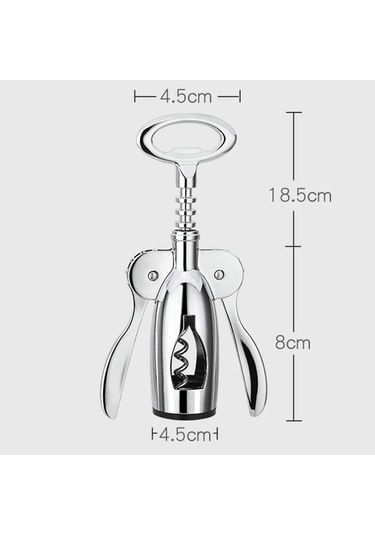 Açıcı Şişe Açıcıları Açıcı Cirkscrews Cibscrew Çok Fonksiyonlu Ticari Açıcı Seti Paslanmaz Çelik Kırmızı Şişe Açıcı Kırmızı