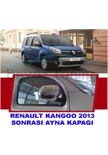 Reanult Kangoo Krom Ayna Kapağı 2013 Sonrası Sağ Sol 2 Parça