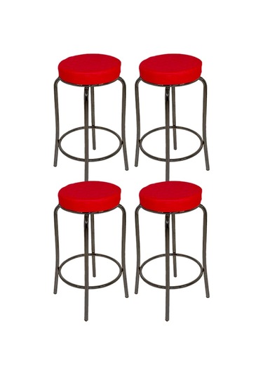 Bar Taburesi Esb 4 Adet (520891430) Çok Renkli