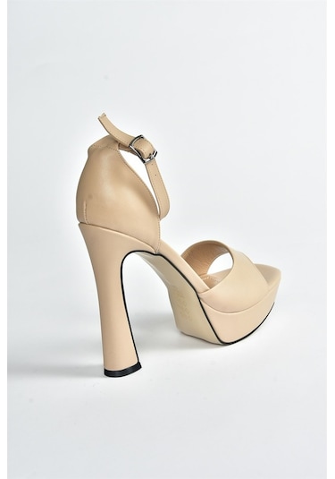 Fox Shoes Ten Kadın Topuklu Ayakkabı K404580109