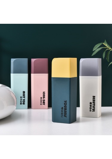 Sones Taşınabilir Diş Fırçası Varil Gargara Kupası Basit Seyahat Seti Kupası Gül Pembesi Diğer