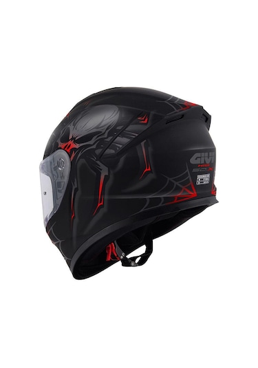 Givi 50.X Arachno Kask Siyah Kırmızı