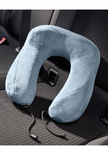 Madame Coco Lavinia Visco Seyahat Yastığı - Gri - 28x23x12 Cm 8684427119754 Gri