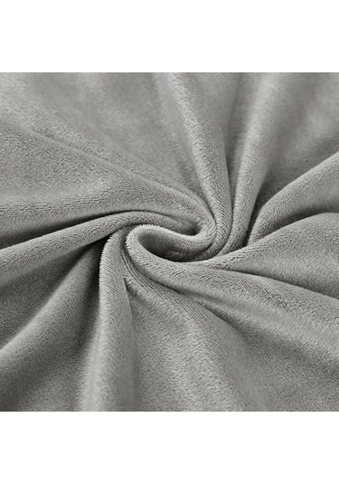 Geeksen Ev İçin Gri Yumuşak Kumaş Koltuk Kol Hattı Koruması - Yıkanabilir, Kaymaz, Dört Mevsim Kullanıma Uygun, 10 Adet Çivi İçeren Set AÇIK GRİ