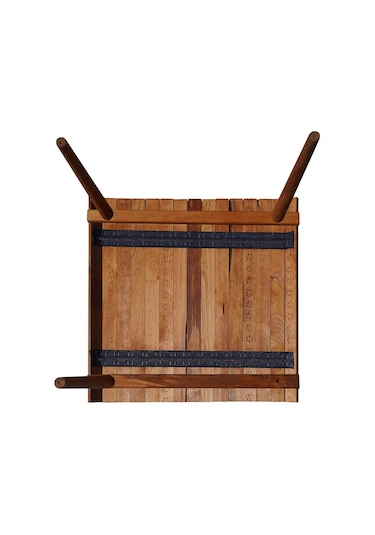 Ahşap Katlanır Rulo Masa Kamp Outdoor Bahçe Araç Araba Masası Bambu