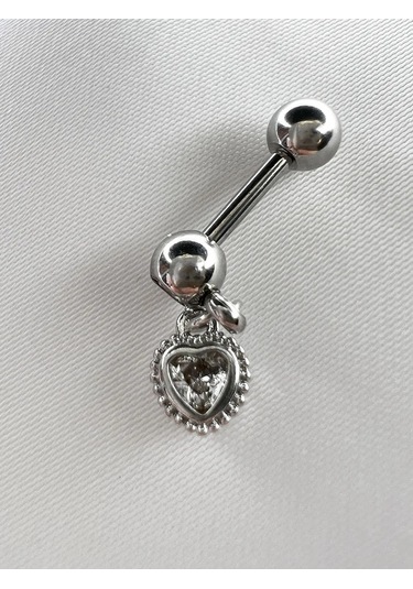 İ&beauty Kalp Şeklinde Kulak Piercing 434115374 Gümüş