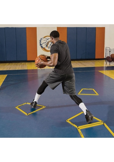 Sklz Agility Trainer Pro - Çeviklik Antrenmanı 10lu Paket Çok Renkli