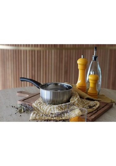 Güveç - Menastyl - 6020240 - Paslanmaz Çelik - 14 Cm - İndüksiyon Dahil Tüm Isı Kaynaklarına Uygundur Diğer