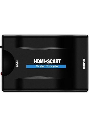 Sones Mını Mhl/hdmı - Scart Video Dönüştürücü Ölçekleyici Siyah