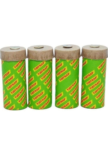 Tiptrap Tibtrap Yapışkan Karasinek Tuzağı Sinek Bandı 4'lü Paket