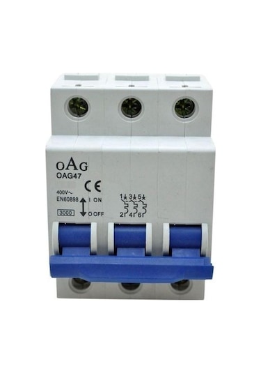 Oag 3x100 A Trifaze Otomatik Sigorta