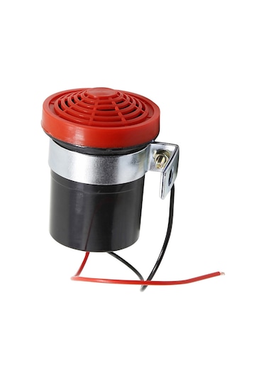 Mufunye 12v/24v Araçlar İçin Evrensel Geri Vuruş Hoparlörü - 105db Yüksek Ses, Su Geçirmez, Araç Güvenliği Alarmı Kırmızı