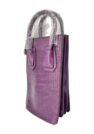 Sentt Deri Damarlı Akardion Çanta