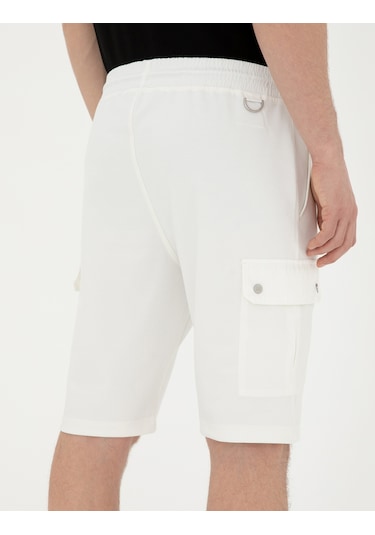 Pierre Cardin Erkek Ekru Şort Örme 50288263-vr019 Ekru