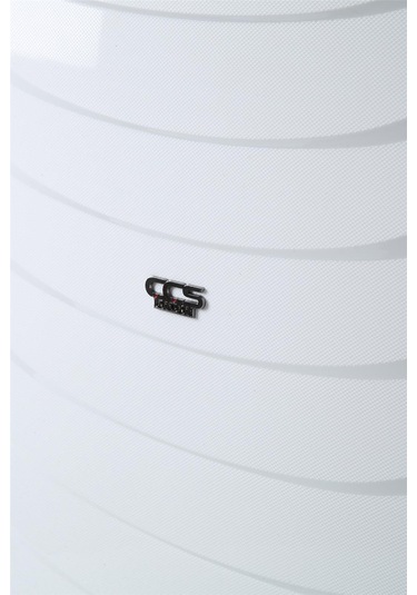 Ççs 5263 Polipropilen Battal Boy Valiz Beyaz