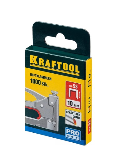 Kraftool İnşaat Zımbaları 53 A/10/jt21 10 Mm, 1000 Adet, 23ga 198309580