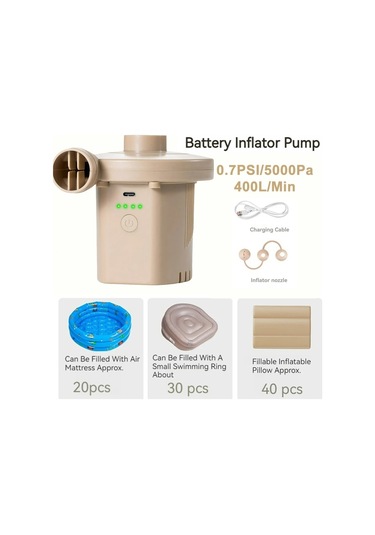 Jialan Taşınabilir Elektrikli Hava Pompası Şarj Edilebilir