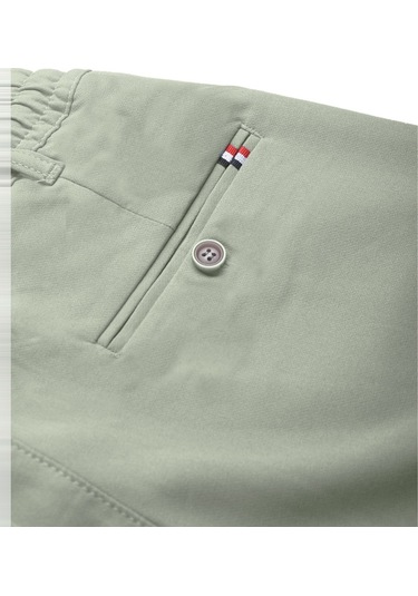 Deepsea Açık Yeşil Esnek Kumaş Slim Fit Beli Lastikli Günlük Spor Pantolon 2601070 Açık Yeşil