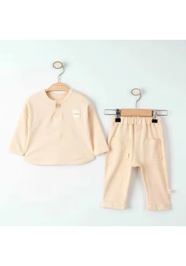 Eslenza Baby 2'li Takım 0023 Bej Bej