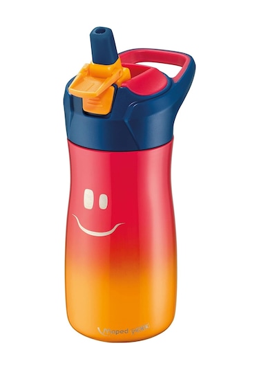 Maped Picnik Su Matarası 430 ML Gülen Yüz Pembe 871201