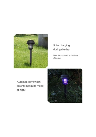 Xiyyadms 2 Adet Dış Mekan Güneşli Led Kovucu Işığı - Ip65 Su Geçirmez Bahçe Ve Avlu İçin Biyolojik Sergi Aracı