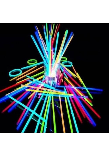 Glow Stick - Fosforlu Çubuk 100  Parça